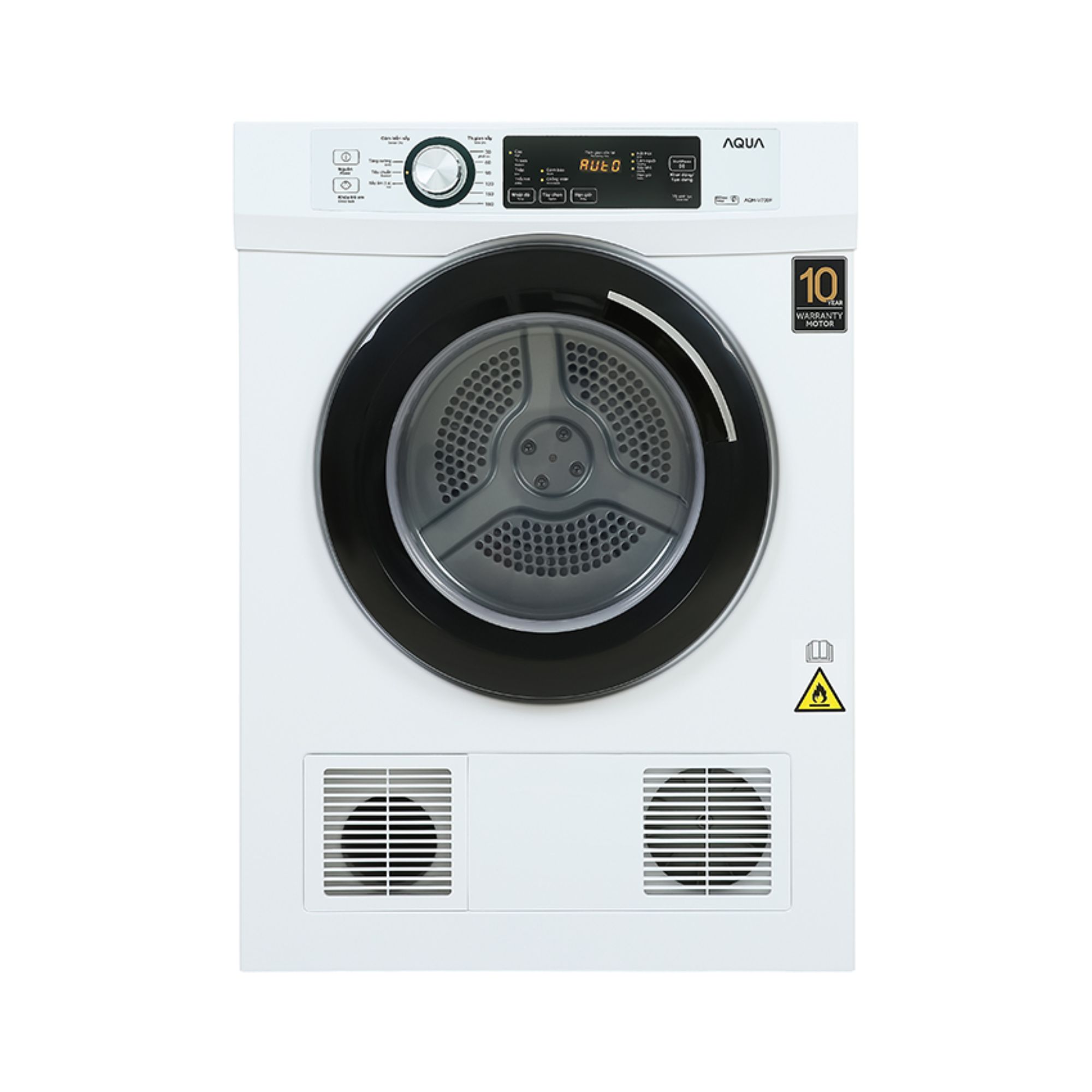 Máy Sấy Quần Áo Aqua AQH-V700FW 7 Kg